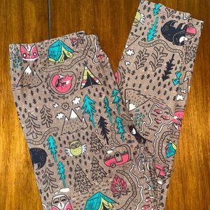 Printed leggings